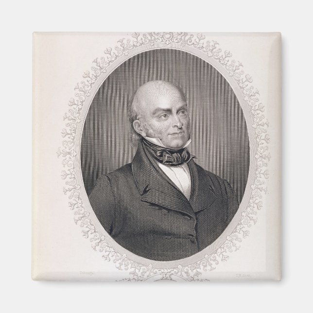 John Quincy Adams Magnet (Front)