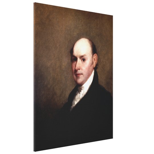 JOHN QUINCY ADAMS Portrait by Gilbert Stuart Print