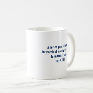 John Quincy Adams Society Monsters to Destroy Mug