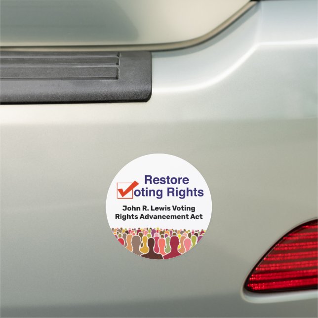 John R. Lewis Voting Rights Advancement Act Car Magnet (In Situ)
