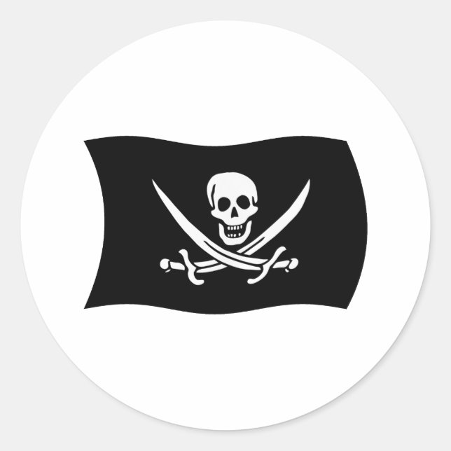 John Rackham Flag Sticker (Front)