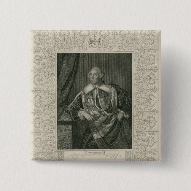 John Russell, Duke of Bedford Button (Front)