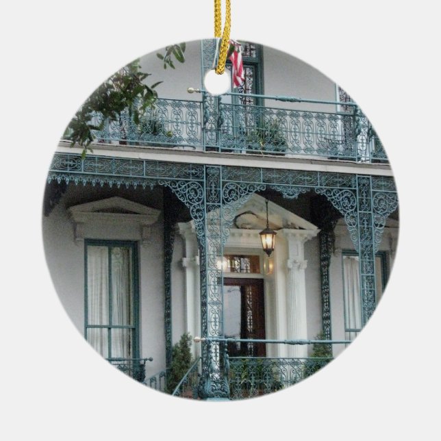 John Rutledge House Inn, Charleston SC Ornament (Front)