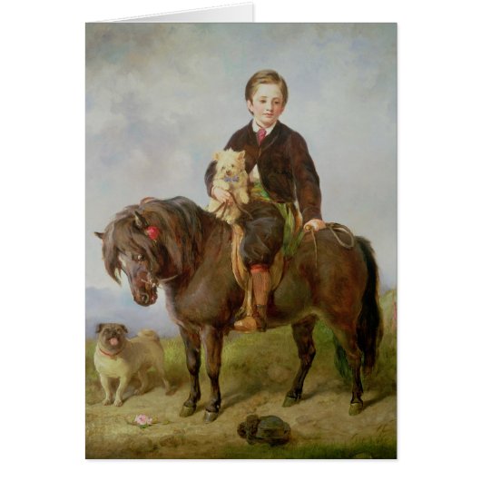 John Samuel Bradford as a boy Cards (Front)