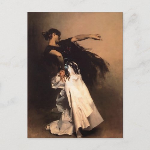 John Sargent_Spanish Dancer study for El Jaleo Postcard