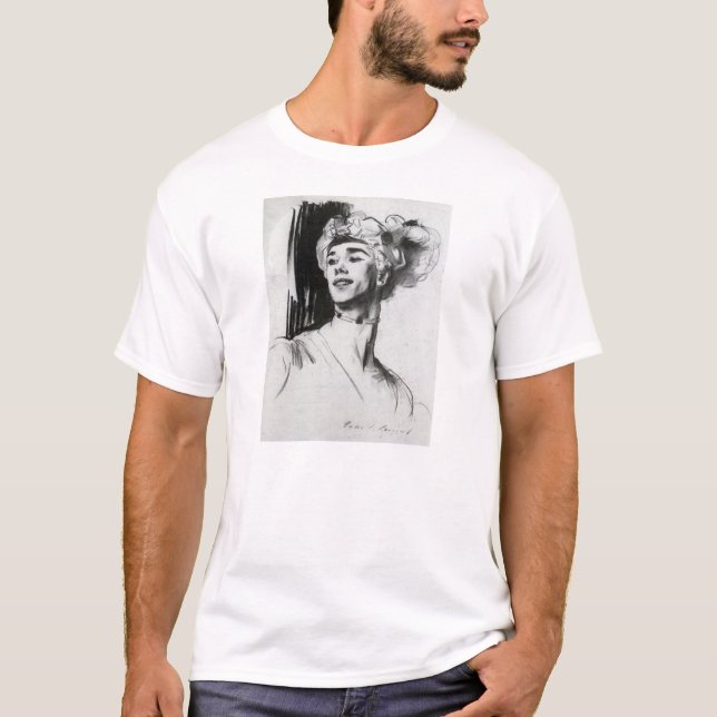John Sargent: Vaslav Nijinsky in Le Pavillon T-Shirt (Front)