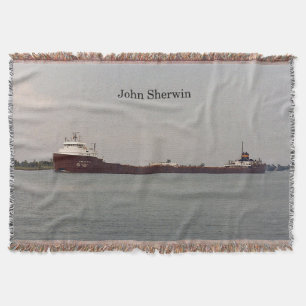 John Sherwin woven blanket