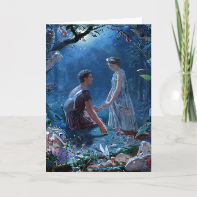 John Simmons: A Midsummer Night's Dream Card (Front)