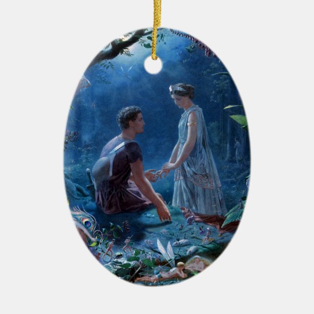 John Simmons: A Midsummer Night's Dream Ceramic Ornament (Front)