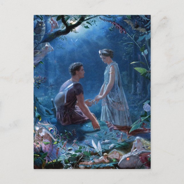 John Simmons: A Midsummer Night's Dream Postcard (Front)