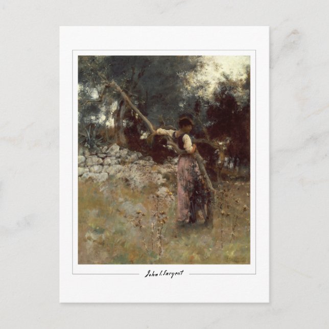 John Singer Sargent #12-2 - Fine Art Postcard (Front)