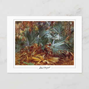 John Singer Sargent #410-2 - Fine Art Postcard