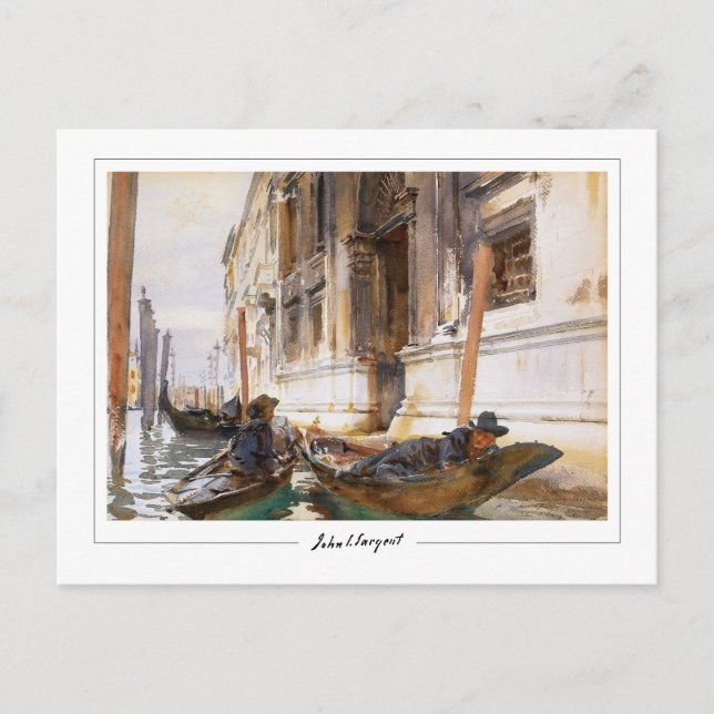 John Singer Sargent #9-2 - Fine Art Postcard (Front)