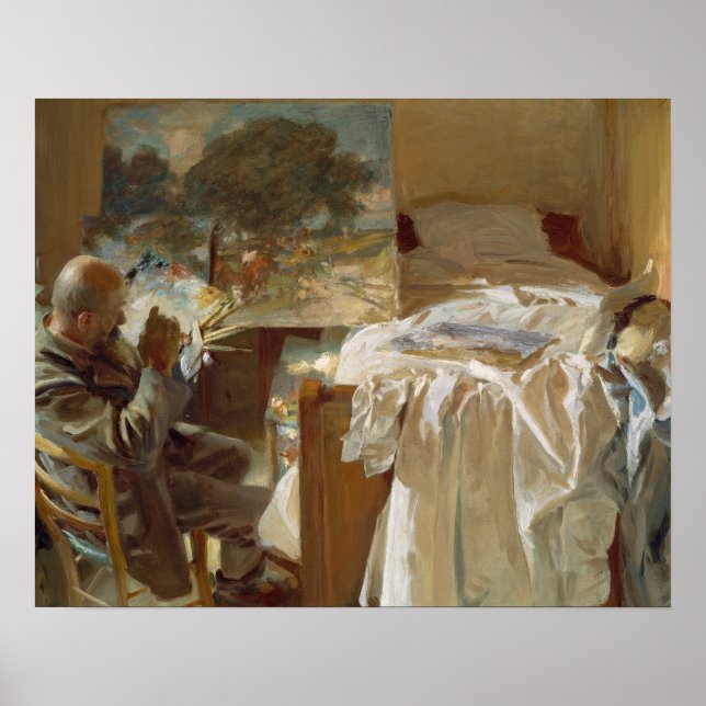 John Singer Sargent - An Artist in His Studio Poster (Front)
