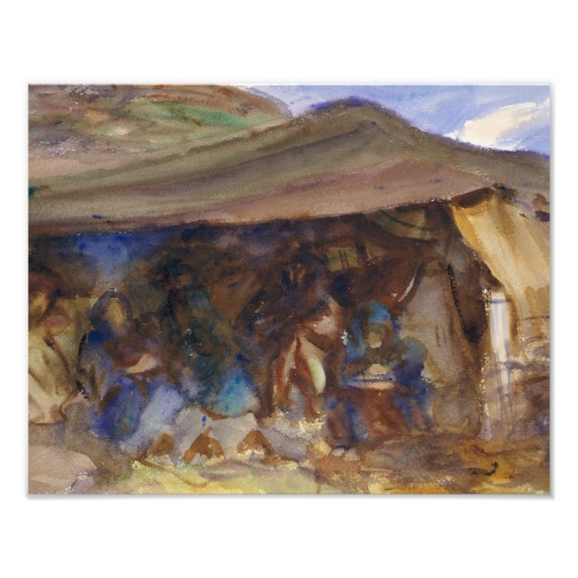 John Singer Sargent - Bedouin Tent Photo Print (Front)