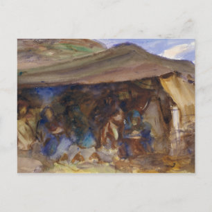 John Singer Sargent - Bedouin Tent Postcard