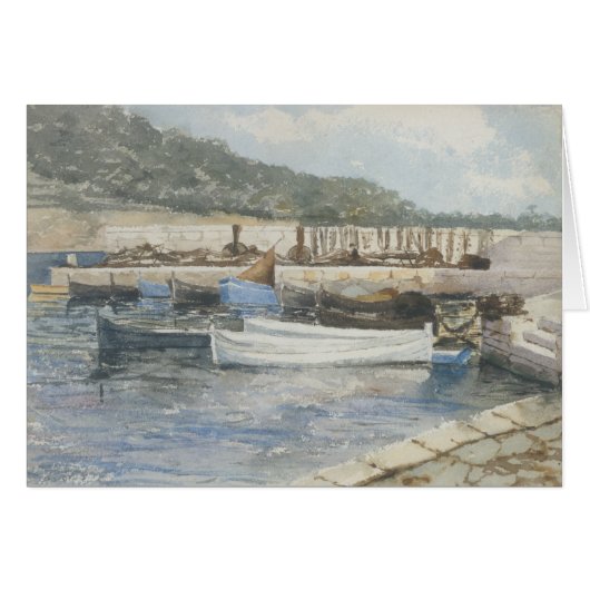 John Singer Sargent - Boats Cards (Front Horizontal)