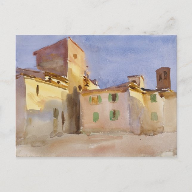 John Singer Sargent - Borgo San Lorenzo Postcard (Front)