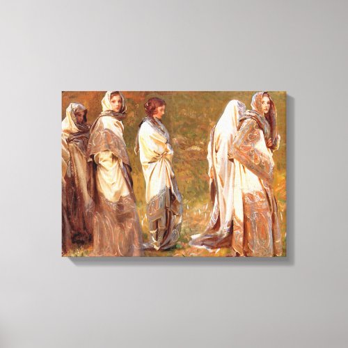 John Singer Sargent Cashmere Canvas Print