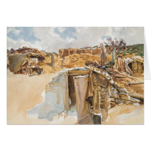 John Singer Sargent - Dugout Cards (Front Horizontal)