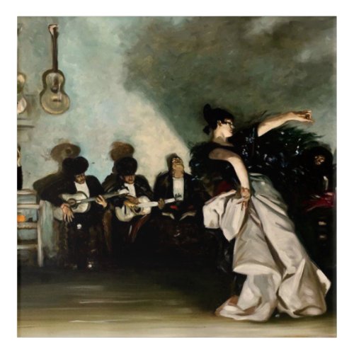 John Singer Sargent_ El Jaleo Acrylic Print