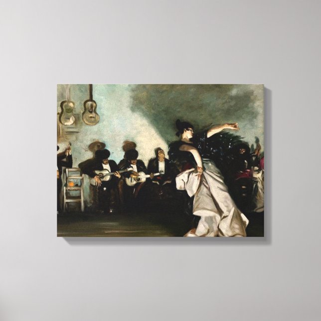 John Singer Sargent- El Jaleo Canvas Print (Front)