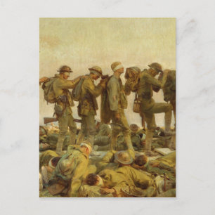 John Singer Sargent - Gassed Postcard