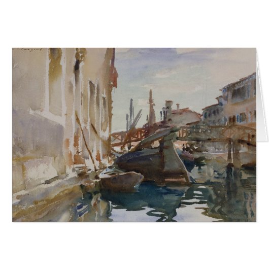 John Singer Sargent - Giudecca Cards (Front Horizontal)