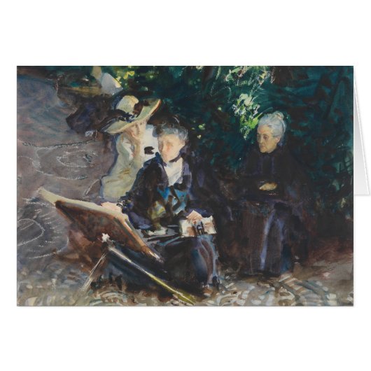 John Singer Sargent - In the Generalife Cards (Front Horizontal)