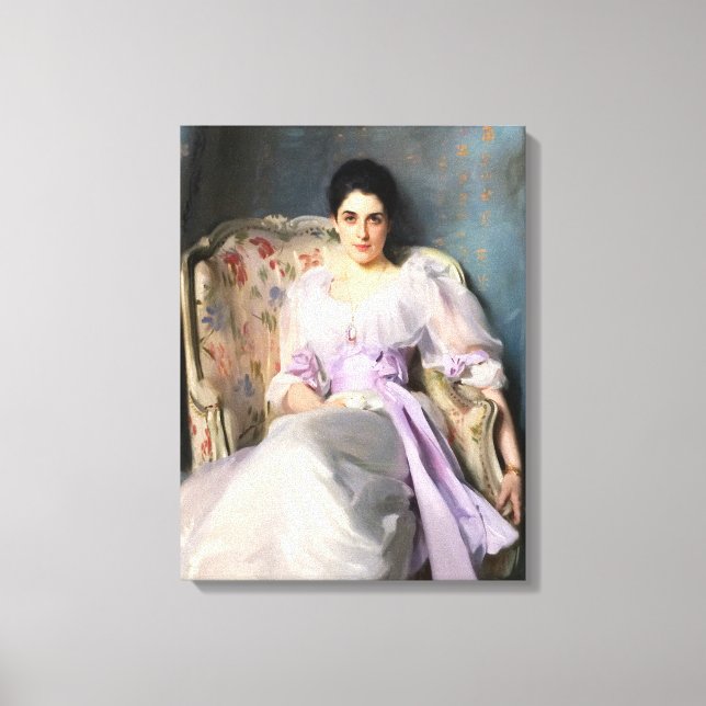 John Singer Sargent Lady Agnew of Lochnaw Canvas Print (Front)