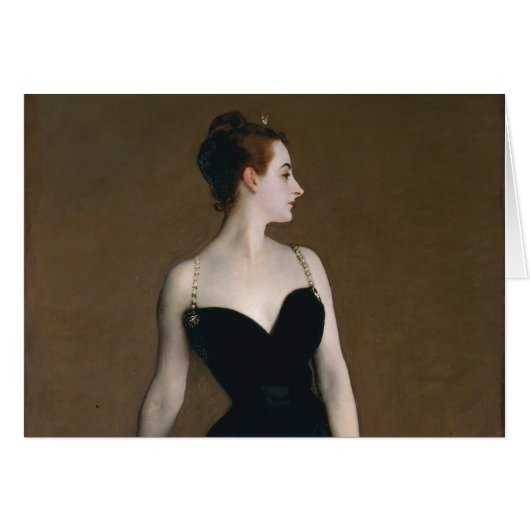 John Singer Sargent Madame X Classic Portrait (Front Horizontal)