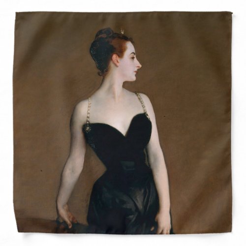 John Singer Sargent Madame X Classic Portrait Bandana