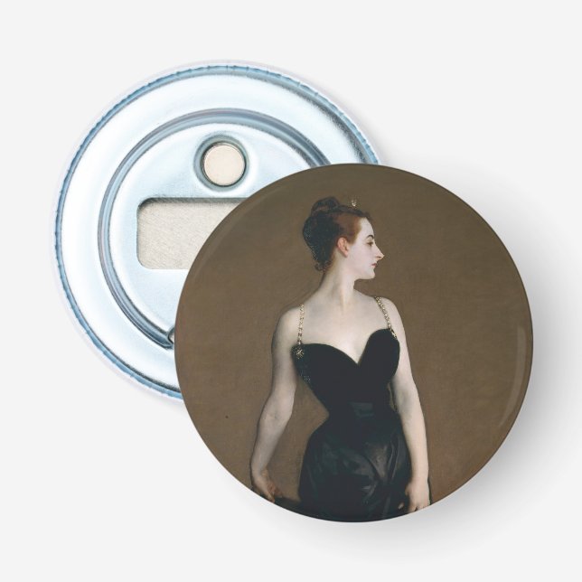 John Singer Sargent Madame X Classic Portrait Bottle Opener (Front)