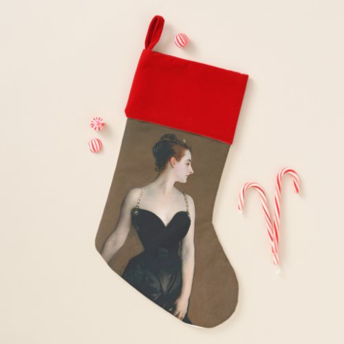 John Singer Sargent Madame X Classic Portrait Christmas Stocking