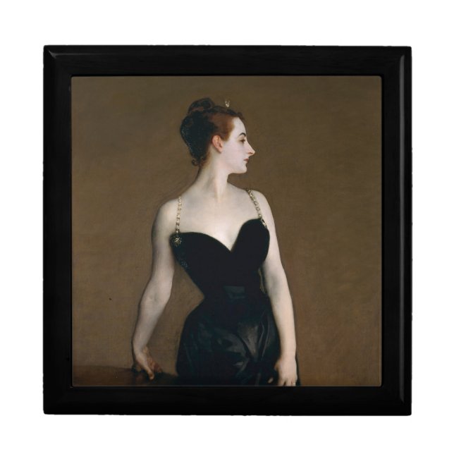 John Singer Sargent Madame X Classic Portrait Gift Box (Front)
