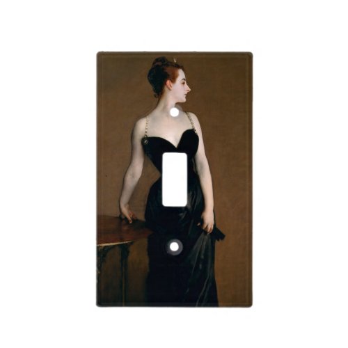 John Singer Sargent Madame X Classic Portrait Light Switch Cover