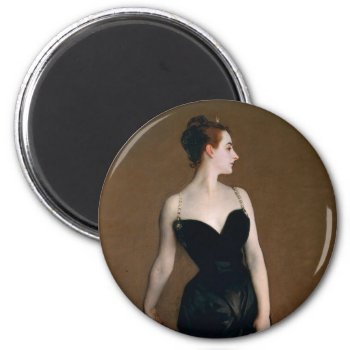 John Singer Sargent Madame X Classic Portrait Magnet by antiqueart at Zazzle