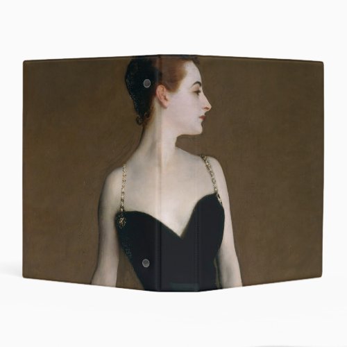 John Singer Sargent Madame X Classic Portrait Mini Binder