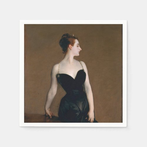 John Singer Sargent Madame X Classic Portrait Napkins