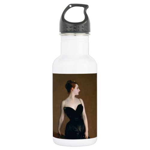 John Singer Sargent Madame X Classic Portrait Stainless Steel Water Bottle