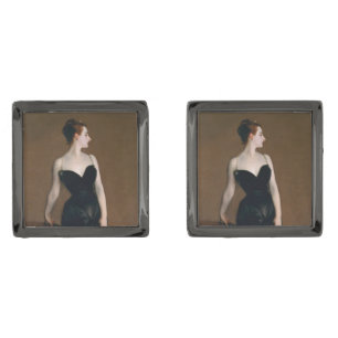 John Singer Sargent Madame X Portrait Moody Cufflinks