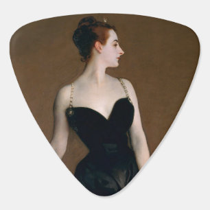 John Singer Sargent Madame X Portrait Moody Guitar Pick