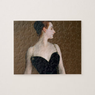 John Singer Sargent Madame X Portrait Moody Jigsaw Puzzle