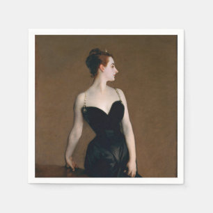 John Singer Sargent Madame X Portrait Moody Napkins
