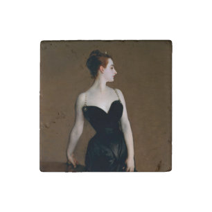 John Singer Sargent Madame X Portrait Moody Stone Magnet