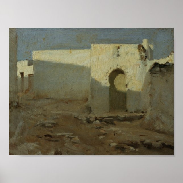 John Singer Sargent - Moorish Buildings in Poster (Front)