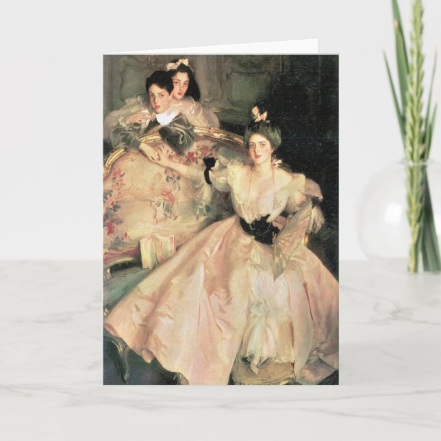 John Singer Sargent - Mrs Carl Meyer and Her Child Card (Front)