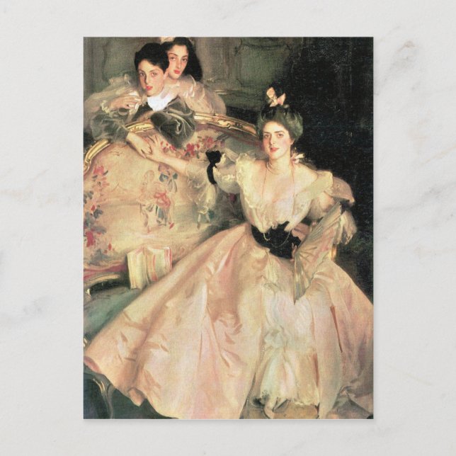 John Singer Sargent - Mrs Carl Meyer and Her Child Postcard (Front)