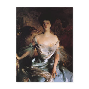 John Singer Sargent- Mrs. Joseph E. Widener Postcard