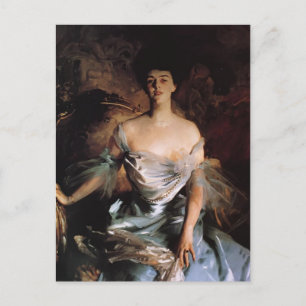 John Singer Sargent- Mrs. Joseph E. Widener Postcard